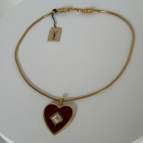 SAINT LAURENT necklace authentic 100% - Picture 2 of 7